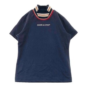 MARK&LONA マークアンドロナ 2022年 半袖ハイネックインナーTシャツ ネイビー系 36 [240101075431] ゴルフウェア レディース