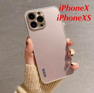 【新品未使用】iPhoneX/iPhoneXS用ケース ピンク