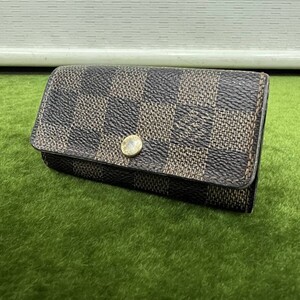 ★☆【正規品】 LOUIS VUITTON/ルイ・ヴィトン/ダミエ キーケース/4連キーケース/ブラウン