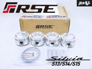 ★新品・未使用★ RSE 2.2L 鍛造ピストンキット SR20DET 87.00mm CH29.50 SR22 シルビア S13 S14 S15 RA202A-NS08A １台分セット 即納 Z-1