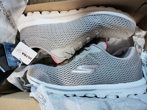 スケッチャーズ　skechers スニーカー go walk travel レディース 23cm 未使用SKECHERS グレー