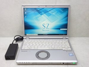 ☆1円☆第7世代☆CF-SZ6Y28VS☆Core i5 2.60GHz/8GB/SSD256GB/累積15630/高解像度1920×1200/DVD/無線/Bluetooth/カメラ/Office/DtoD領域☆