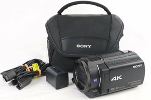 Sony ソニー FDR-AX30 4Kビデオカメラ ブラック★F