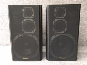 ＜送料込＞Technics SB-CD800 テクニクス 3WAY スピーカー ペア / ビンテージ 昭和レトロ オーディオ機器 音だし未確認