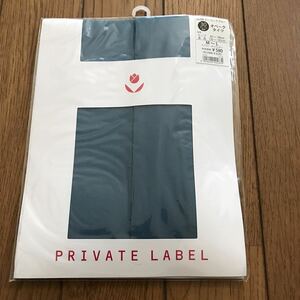 【株)ナイガイ】☆ＰＲＩＶＡＴＥ　ＬＡＢＥＬ☆日本製＃オペークタイツＭーＬ＊ヒップ85ー#ピーコックブルー／新品未使用品　長期自宅保管