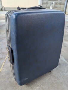 サムソナイト W-3 紺 ネイビー スーツケース キャリーケース Samsonite アンティーク ヴィンテージ 昭和レトロ 美品 ACE製