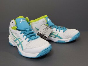 #【タグ付】asics アシックス DUNKSHOT MB8 ダンクショットMB8 TBF139 0139 訳あり 22.5cm 送料別 バスケットボール ジュニア（札）