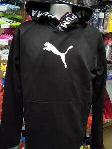 プーマ PUMA パワーフリース フーディー／ジョカーパンツ 上下セット 裏起毛 521306/521307 ブラック XLサイズ