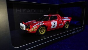 1/18 LANCIA STRATOS HF #6 1975 TOUR De CORCE HEADLINER HL0842 Ignition model イグニッションモデル ランチア ストラトス 