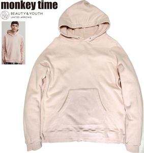 定価14,300円 monkey time モンキータイム URAKE DOLMAN HOODIE ドルマンスリーブ パーカー