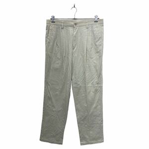 DOCKERS チノパンツ W36 ドッカーズ クラシックフィット タック入り コットン ビッグサイズ ホワイト 古着卸 アメリカ仕入 2311-564