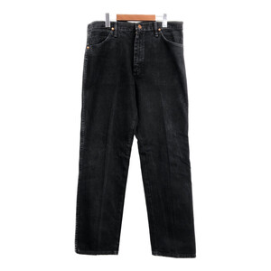 90年代 Wrangler ラングラー 13MWZWK デニムパンツ ブラック (メンズ W34 L32) 中古 古着 R3898