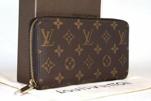 【美品】 LOUIS VUITTON ルイヴィトン モノグラム ジッピーウォレット ラウンドファスナー 長財布 M60017