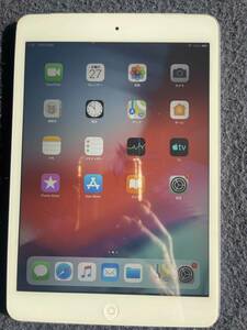 iPad mini２ silver A1490 wi-fi+ Cell バッテリー１００％