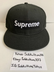 【新品】 Supreme　シュプリーム　Box Logo New Era ニューエラ　EGYPTIAN EYE 7 1/8 rare new キャップ ブラック　帽子　希少