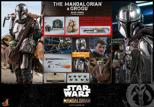 ホットトイズ 1/6 マンダロリアン ＆ グローグー（２体セット） ボーナスアクセサリー付き 未開封新品 TMS052 The Mandalorian HOTTOYS