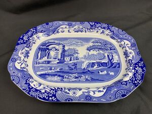 0u1k4aA001 Spode Blue Italian プレート 大皿 スポード ブルーイタリアン 飾皿 洋食器 イングランド ENGLAND 英国製