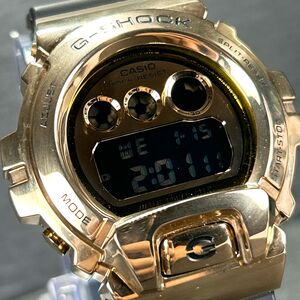 新品 CASIO カシオ G-SHOCK ジーショック GM-6900G-9JF 腕時計 クオーツ デジタル メタルベゼル 多機能 カレンダー ゴールド ステンレス