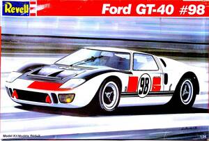 レベル 1/24 フォード GT-40 #98 1966年デイトナ24時間レース優勝車 プラモデル 未使用 未組立