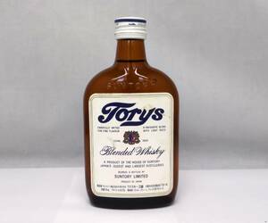 ウイスキー　SUNTORY　Torys　携行ボトル　180mL 37%　未開栓　/　サントリー　トリス