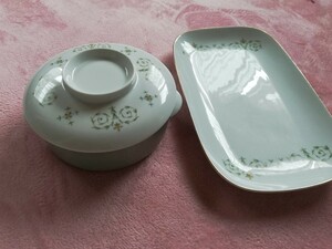 新品と中古　オールドノリタケ　スープポット　大皿　アンティーク　昭和レトロ Noritake