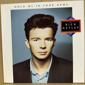 LP ドイツ盤　RICK ASTLEY / HOLD ME IN YOUR ARMS