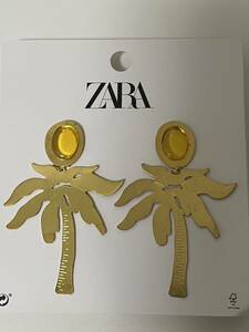 【新品タグ付】ZARA パームツリー ピアス ゴールド やしの木 リゾート