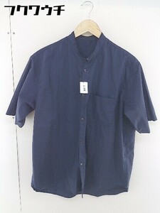 ◇ ◎ ADAM ET ROPE HOMME アダムエロペ 半袖 シャツ サイズS ネイビー系 メンズ