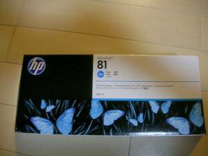 純正　HP　DESIGNJET　81　シアン　C4931A　新品期限切れ　送料無料　②