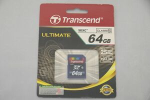 インボイス対応 新品 トランセンド SDXC 64GB TS64GSDXC10 Transcend SDカード