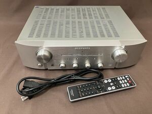 Marantz マランツ PM7004 INTEGRATED AMPLIFIER プリメインアンプ オーディオ機器 リモコン付シルバーゴールド