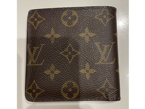 売切り！　美品！　LOUIS VUITTON　ルイヴィトン　モノグラム　ポルトフォイユ　マルコ　二つ折り　財布　ウォレット　男性　女性　きれい