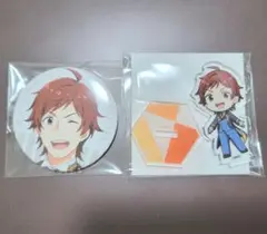 SideM 天道輝 ホテルコラボ アクスタ 缶バッジ