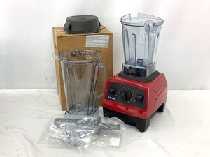 Vitamix ミキサー/ジューサー/レッド VM0202 動作確認済/ゴム部ベタツキあり 中古品 ACB