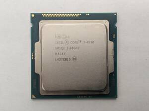 簡易チェック済み Intel Core i7-4790 3.6GHz LGA1150