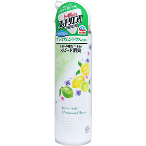 トイレのスッキーリエア! Sukki-ri air! スプレー プレミアムシトラスの香り 350mL