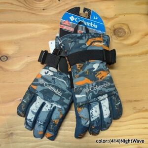 Columbia コロンビア CY7153 YOUTH WHIRLIBIRD II GLOVE ユース ワーリバードIIグローブ 414 NightWave S サイズ 新品 未使用 正規品