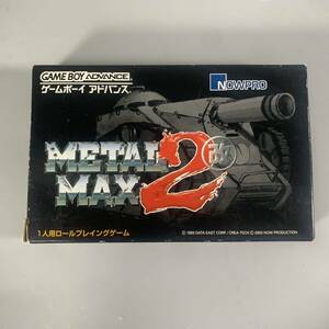 GBA ゲームボーイアドバンス メタルマックス2 改 METAL MAX 2 改 ロム刻印12【取説・はがき付き】