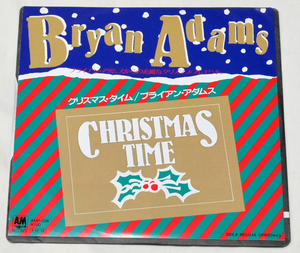 Bryan Adams ブライアン・アダムス 「クリスマス・タイム Christmas Time」 未試聴 中古シングルレコード 