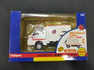 【KM9】SUBARU Sambar　1/36スケール　DK-5120　スバルサンバー　赤帽車　　Akabou　ダイアペット　アガツマ　トミカ　模型　おもちゃ