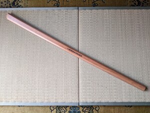 木刀 都城 巌流島宮本武蔵使形 赤樫 四尺一寸九分　127.5cm 1269g 剣道 素振り　