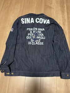 未使用　シナコバ　 デニムジャケット　 ジャケット　SINA COVA 4L ビックサイズ　大きめ