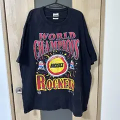 90’s USA製 1994  NBA ヒューストン・ロケッツ 優勝記念Tシャツ