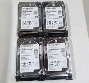 レターパックプラス マウンタ付き 4個セット NEC Seagate N8150-480 ST600MM0009 SAS HDD 2.5インチ ハードディスク S010710