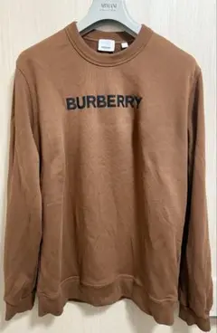 BURBERRY バーバリー スウェットシャツ メンズ ロゴプリントM