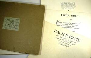 ★ スタンリー・ウィリアム・ヘイター ◆ 銅版画 ◆ FACILE PROIE ◆ ８点セット ◆ 直筆サイン入り ◆ 限定 ◆ 1939年 ♪ 激レア 
