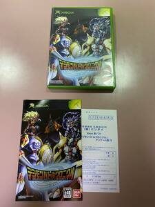 Xbox★デジモン バトル クロニクル★used☆Digimon Battle Chronicles☆import Japan JP