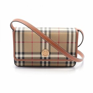 バーバリー ブランドオフ BURBERRY PVCコーティングキャンバス ショルダーバッグ PVCコーティングキャンバス レディース