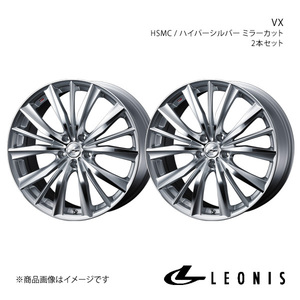 LEONIS/VX オデッセイ RC1/RC2/RC4 アルミホイール2本セット【20×8.5J 5-114.3 INSET45 HSMC】0033294×2