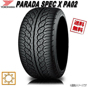 サマータイヤ 送料無料 ヨコハマ PARADA SPEC X PA02 パラダ 265/35R22インチ 102V 4本セット